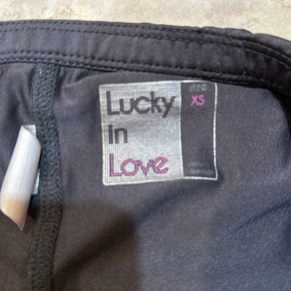 Lucky In Love On The Prowl Metallic Leopard Tennis Skirt XS Skort - Picture 3 of 8